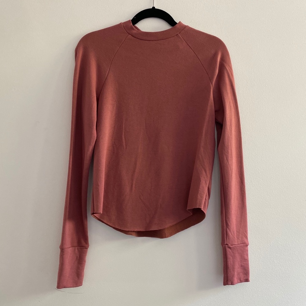 Selkie Fleece Long Sleeve Mock Neck Large